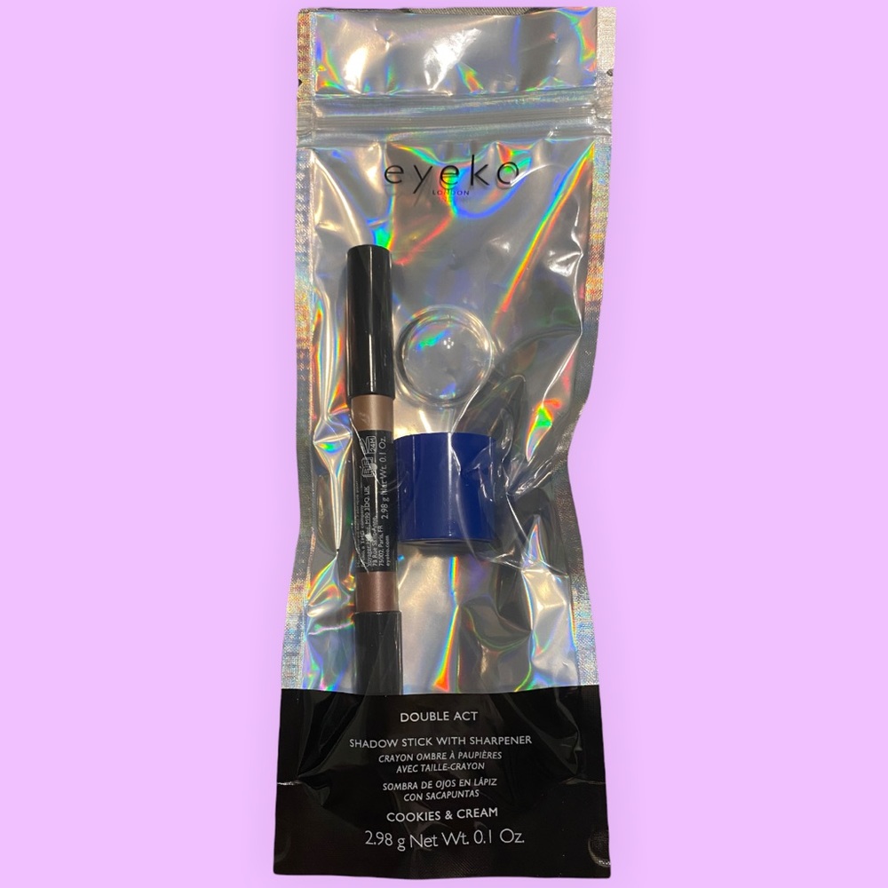 💄BUY ONE GET ONE 1/2 OFF 
EYECO DOUBLE ACT EYE SHADOW STICK COOKIES AND CREAM